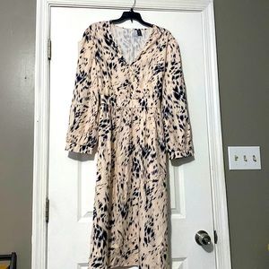 Midi length dress